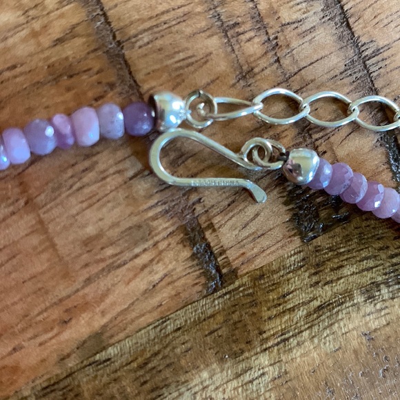 Jay King DTR Pink Tourmaline & Sterling Silver Necklace - Picture 3 of 5